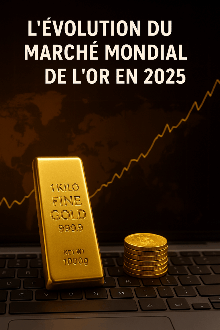 L’évolution du marché mondial de l’or en 2025